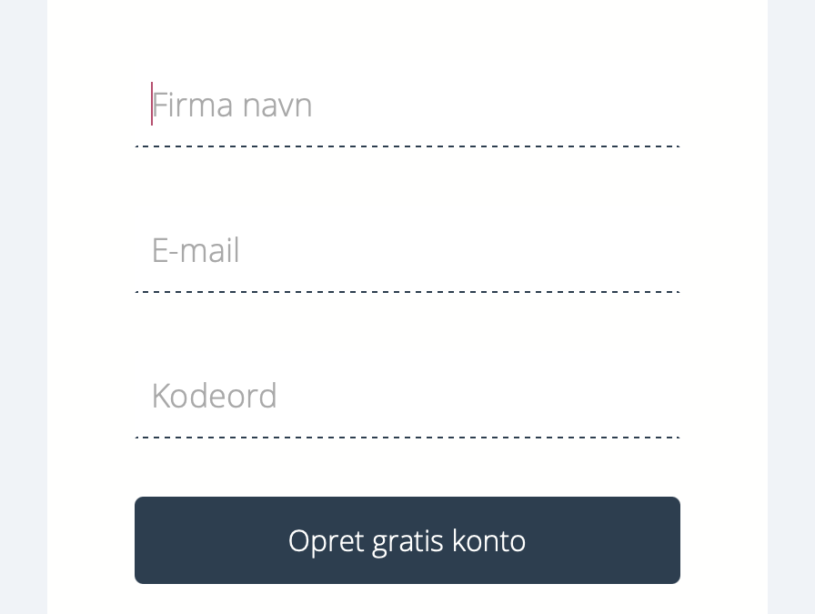 Opret konto